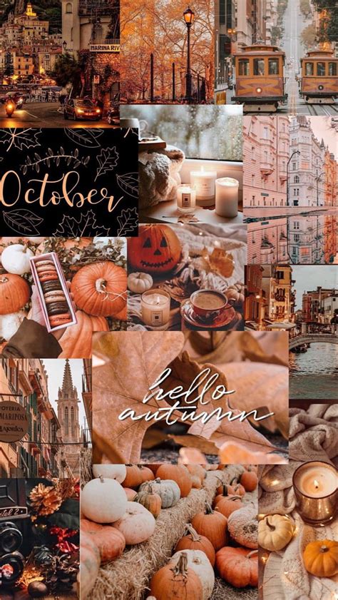 fall wallpaper iphone collage