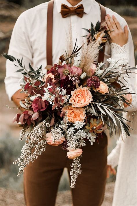 Fall Wedding Bouquets Cinnamon