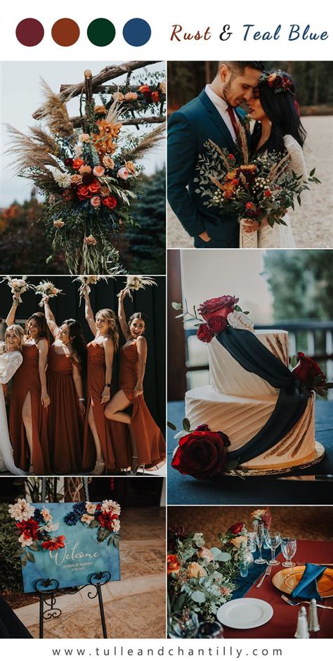 Fall Wedding Decor Colors
