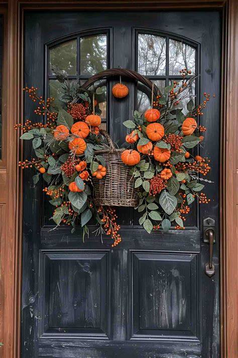 Types of fall wreaths