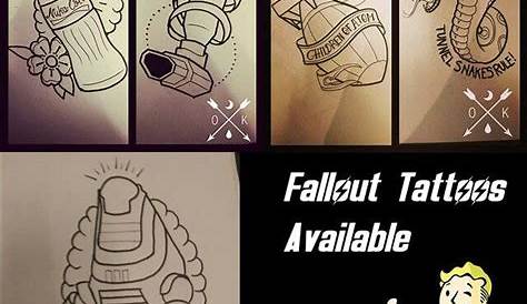 Fallout tattoo by @jayyym 🔫 Who has been playing way too much #Fallout4