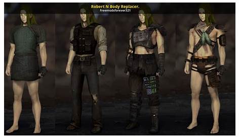 Robert N Body Replacer. [Fallout: New Vegas] [Mods]