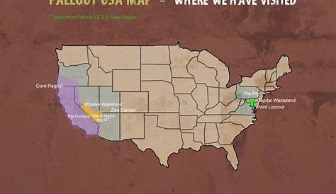 Fallout New Vegas Map - lasopagoo