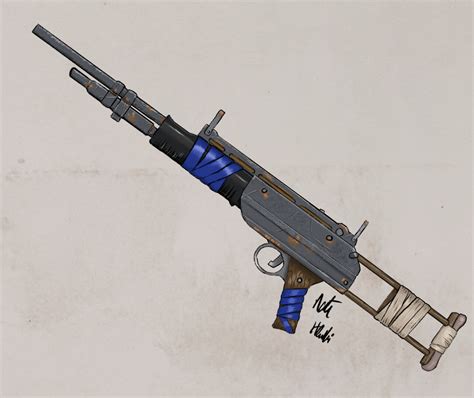 Fallout 4 Assault Rifle Muzzle Flash