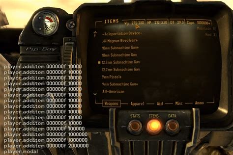 Fallout 4 Console Commands 44 Ammo