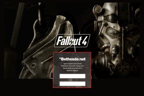 fallout 4 log out of bethesda account