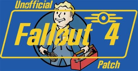 fallout 4 unofficial patch xbox one mod