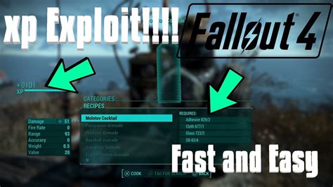 Fallout 4 Xp Exploit