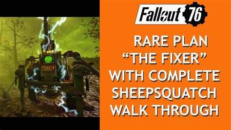 Fallout 76 Fixer Plan