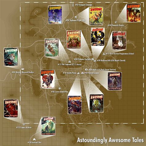 Fallout magazines locations