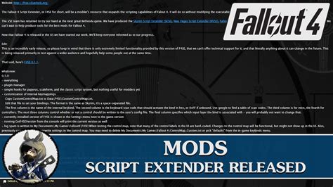 fallout script extender fallout 4