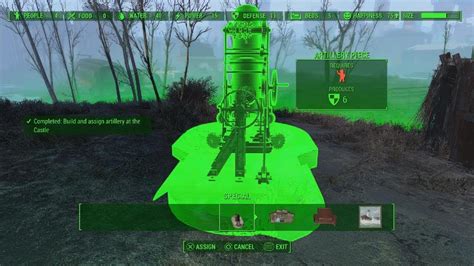 fallout 4 assign a worker to the resource object