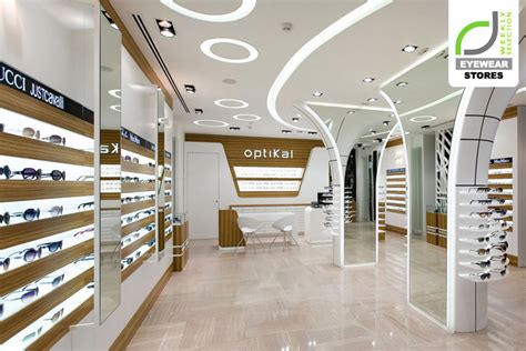 False Ceiling Design For Optical Shop