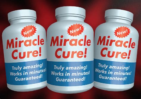 false claims of miracle products