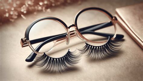 False Eyelashes With Glasses