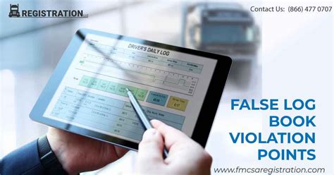 False Log Book Violation Points