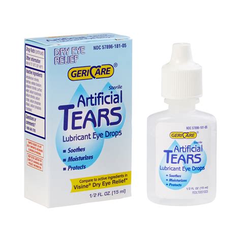 Relieve Dry Eyes with Soothing False Tears Eye Drops