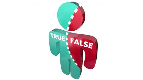 false vs false