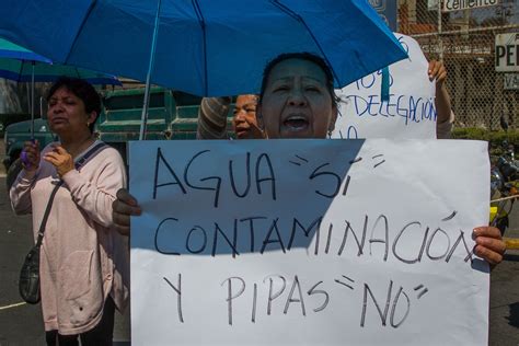 falta de agua en cdmx