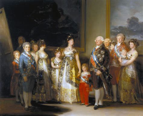 famiglia di carlo iv goya