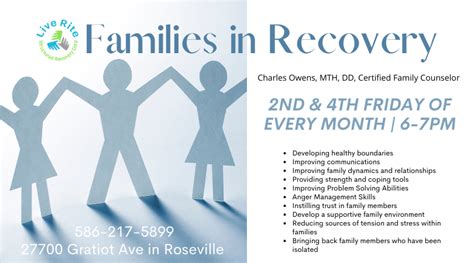 families in recovery program