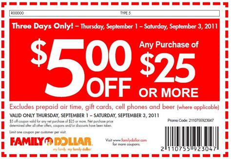 Save Big With Family Dollar Coupons