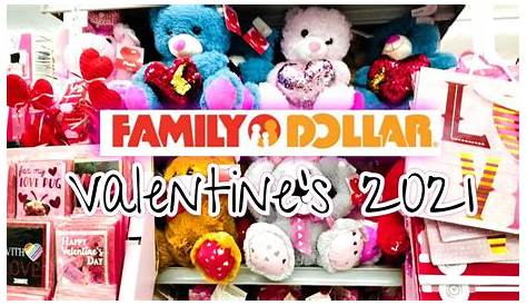 Family Dollar Valentine's Day Bears Flyer Jan 23 Feb 14 2022