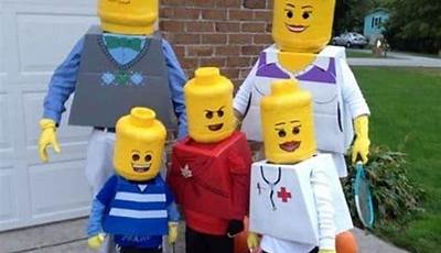 Family Halloween Costumes Lego