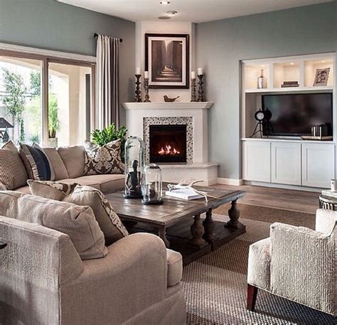 New Family Room Furniture Layout With Corner Fireplace New Ideas