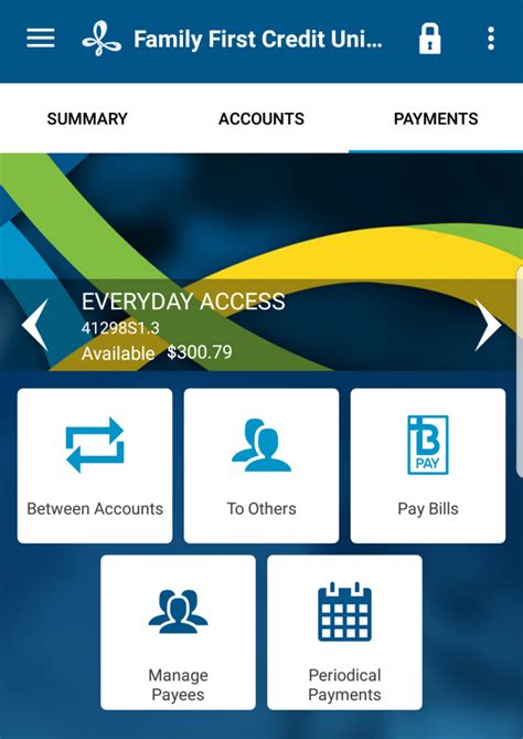 family credit union app