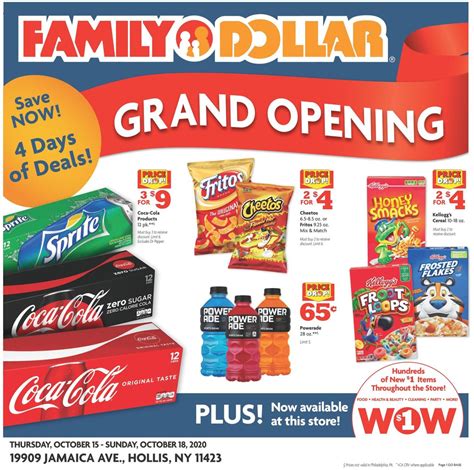 family dollar ad for this week
