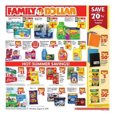 family dollar sales ad