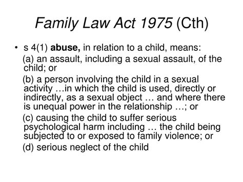 family law act cth