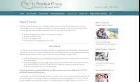 family practice pc portal