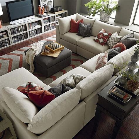 family room layout with sectional