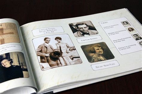 family tree photo book