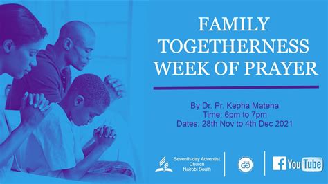 family week of prayer 2024