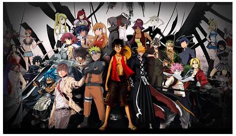 My Favourite Anime Characters Wallpaper by Rawporkchop on DeviantArt