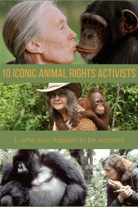 famous animal rights activists