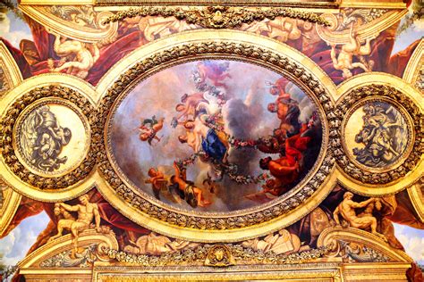 famous art from the palace of versailles