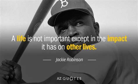 famous baseball quotes from jackie robinson