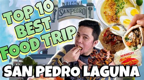 famous food in san pedro laguna