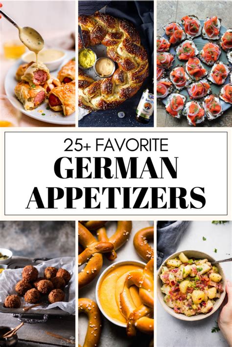 Famous German Appetizers