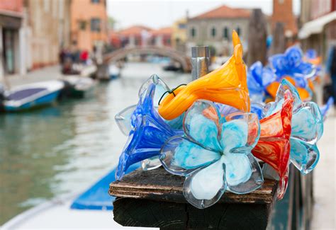 famous glass in venice