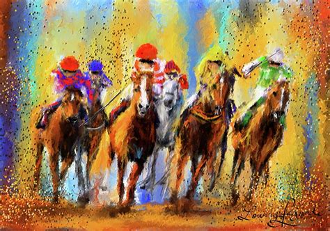 famous horse racing paintings