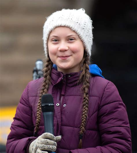 famous pictures of greta thunberg
