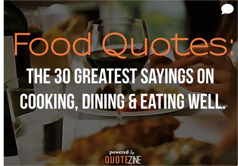 famous quote about food