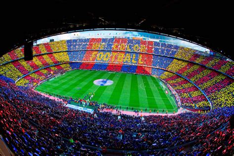 famous soccer stadiums in spain