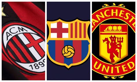 famous soccer team logos