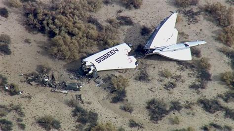 famous space ship crashes
